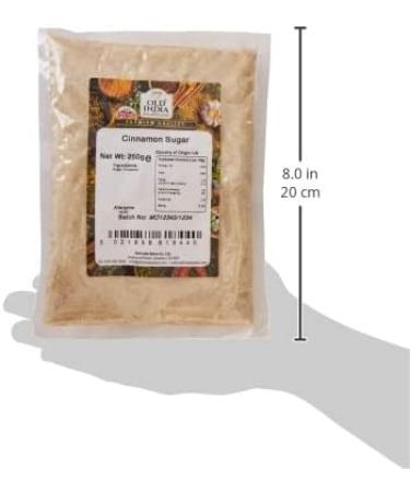 Old India Cinnamon Sugar - 250g: Premium Quality Sweet Spice Blend - Buy Online on SooperMarket.com