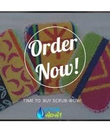 Scrub-Wow Scrubbys Extreme Value 4 Pack - All Stripes Designs (Free Scrubby) - Environmentally Friendly & Dishwasher Safe - Made in Europe - Buy Online on SooperMarket.com