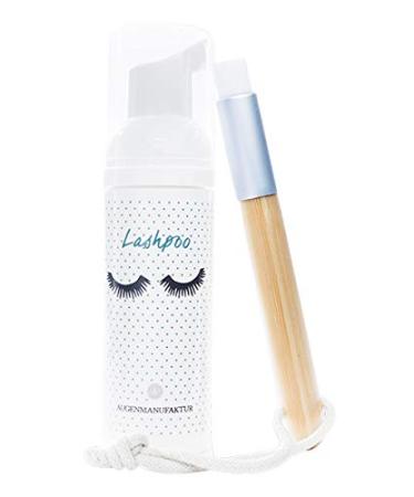 Augenmanufaktur eyelash shampoo 150 ml set for eyelash extension - eye make-up remover with brush 150 ml + brush