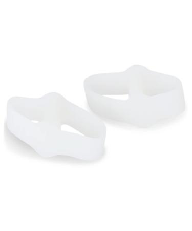 Healeved Gel Bunion Toe Separator Pair for Bunion Relief - White Orthotic Foot Protector - Buy Online on SooperMarket.com