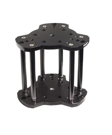 PROAIM 5.7'' Camera Riser for Proaim Supreme Dolly | Adapts Fluid Head for Camera Mounting | Strong Yet Light, Portable, Aluminum Height Riser for Film Video Production (P-CR-5)