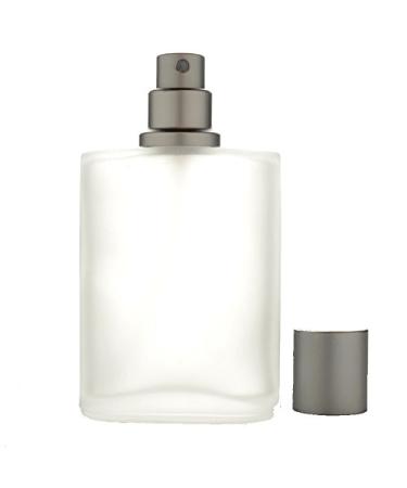 Z nitude 50ml Empty Glass Perfume Bottle Atomizer Refillable Smoke Glass