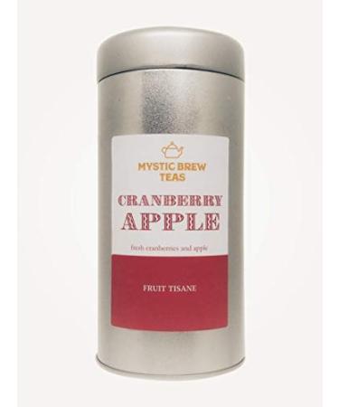 Mystic Brew Teas Winter Tea Cranberry Apple Loose Leaf Tea 100g Caddy