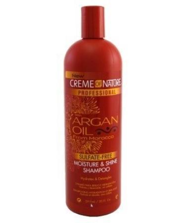 Creme Of Nature Argan Oil Pro Shampoo Sulfate-Free 20oz (3 Pack)