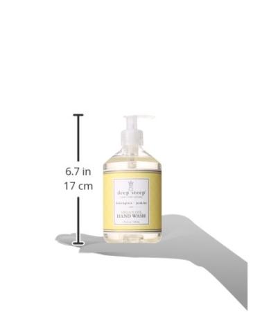 Deep Steep Argan Oil Hand Wash - Lemongrass & Jasmine - 17.6 fl oz | Nourishing & Aromatic - Buy Online on SooperMarket.com