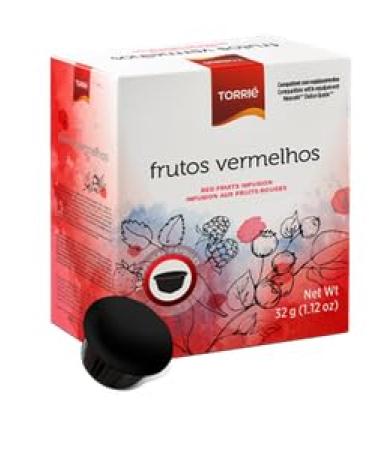 Red Fruits Tea Dolce Gusto Compatible 48 Pack - by Torri Capsules Pods Variaty Blend Mix