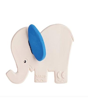 Lanco Toys 01237B Teething Elephant Ears Natural 100% Rubber Light Blue