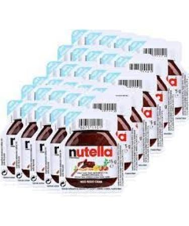 Gharana Swaad Ka Khazaana Nutella Spread Portions 15gm x 30 | Individually Sealed Flavor Bombs | Perfectly Portioned | Perfect for Snacking | Ideal for Travel Work and Quick Snacks
