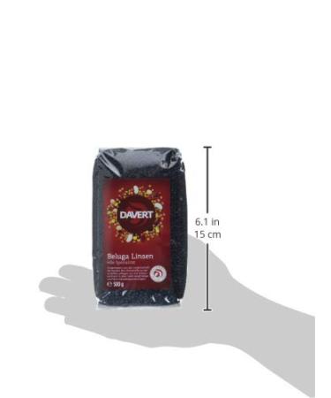 Buy Davert Beluga Black Lentils (Organic) - 2 x 500g Pack for International Shipping - Buy Online on SooperMarket.com