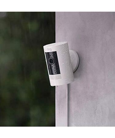 Ring Stick Up Cam Plug-In Power Adapter Barrel Plug - White | Indoor/Outdoor Compatibility - Buy Online on SooperMarket.com