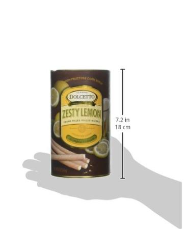 DOLCETTO Lemon Wafer Rolls - 12 OZ | Delicious Italian Treat - Buy Online on SooperMarket.com