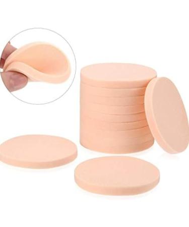 Jinlaili 12Pack Complexion Makeup Sponge Round Sponge Puff for Liquid Foundation Face Paint Sponge Set Sponges Puff Dry Wet Dual-Use for Flawless Fluid Foundation Creams Powders - Buy Online on SooperMarket.com