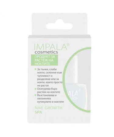 IMPALA | Active 3-in-1 Hardener No. 2 | Strengthens Moisturizes and Cares for Nails and Cuticles | Promotes Growth | Use Alone or as a Top Coat | Steel-Like Nails from the First Use