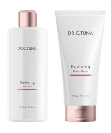FARMASi Dr C Tuna  Advanced Hair Growth Reviving Hair Shampoo and Hair Mask Capixyl  and Trichogen  Hair Care SET | Shampoo 7.6 fl oz / 225 ml | Hair Mask  6.7 fl.oz/ 200 ml