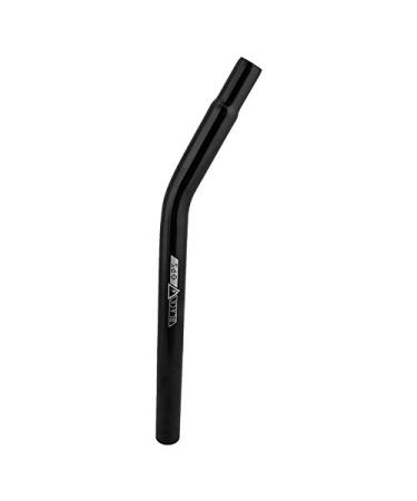 Black Ops Lay-Back BMX Seat Post Black 25.4 x 380mm