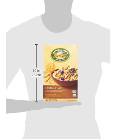 Nature's Path Organic Heritage Flakes Cereal - 13.25 oz | Whole Grains, High Fiber - Buy Online on SooperMarket.com