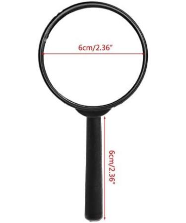 Magnifying Magnifier 60mm Hand Held 5X Magnifying Loupe Reading Glass Lens R9JC Good Times - Buy Online on SooperMarket.com