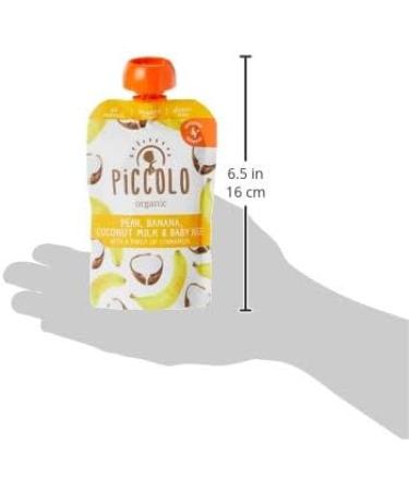 Piccolo Organic Pear Banana Coconut Milk Baby White Rice 100g - Buy Online on SooperMarket.com