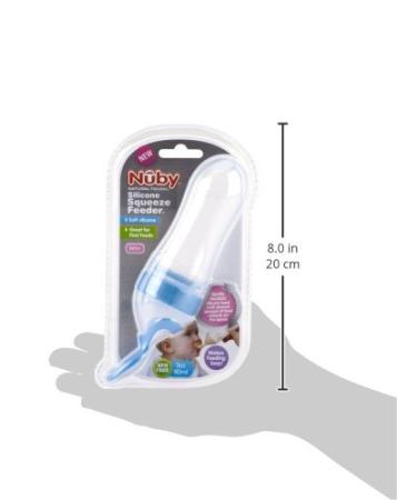 Nuby Natural Touch Silicone Travel Infa Feeder 3oz - Colors Vary - Buy Online on SooperMarket.com