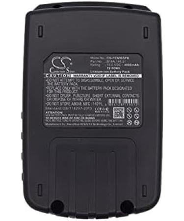 4000mAh Replacement Battery for FEIN 92604175020 ABS 18 ASB 18 | International Shipping Available - Buy Online on SooperMarket.com