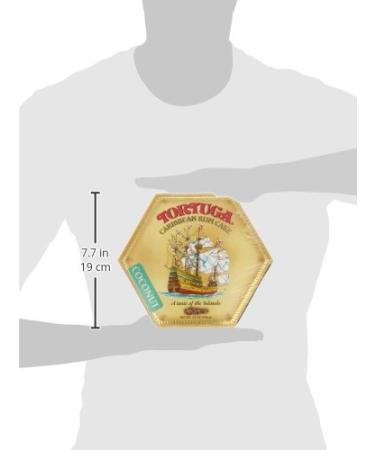 TORTUGA Caribbean Coconut Rum Cake - 32 oz | Premium Gourmet Gift for Parties, Holidays & Birthdays - Buy Online on SooperMarket.com