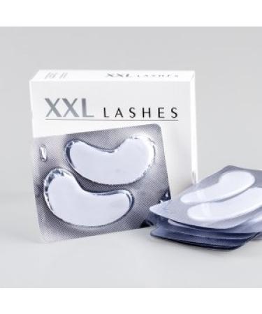 Anti-wrinkle eyes gel pads 10x2 pcs. Anti fold pads eye mask proven against tear bags popular with eyelash applications and all cosmetic applications