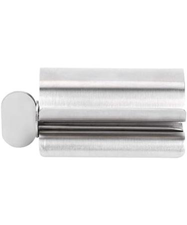 Toothpaste Tube Squeezer Stainless Steel Small Toothpaste Squeezer Dispenser Rollers Squeezing Tool for Face Cleanser for Bathroom Tube Winder Metal Toothpaste Tube Wringer - Buy Online on SooperMarket.com