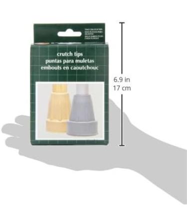 PCP Mobility & Homecare Medium Crutch Tips Grey - Buy Online on SooperMarket.com