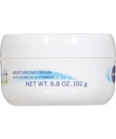 NIVEA Soft Moisturizing Cream 6.8 Oz - Enriched with Jojoba Oil & Vitamin E | Best Face & Body Moisturizer - International Shipping Available - Buy Online on SooperMarket.com