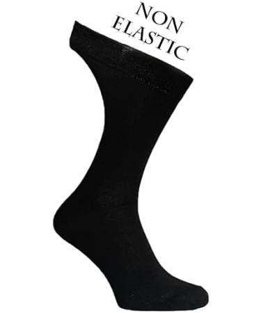 ZRWASKA Women's Diabetic Socks Oedema friendly Wide Honey Comb top soft cuff Ankle Non-Elastic for Swollen feet Legs Non-Binding Circulatory Sock 3 Pack Size 4-7 4-7 Pastel Colours (3 Pairs) - Buy Online on SooperMarket.com