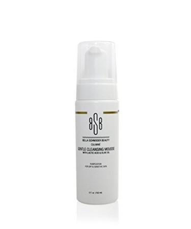 Culmine Gentle Cleansing Mousse with Lactic Acid and Olive Oil Facial Cleanser Acne Facial Cleanser Foaming Face Wash Exfoliating Cleanser Makeup Remover Daily Cleanser