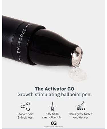 Copenhagen Grooming Activator Go 10ml - Men's Beard Growth Serum & Oil for Faster Hair Growth | Practical Travel Tube - Buy Online on SooperMarket.com