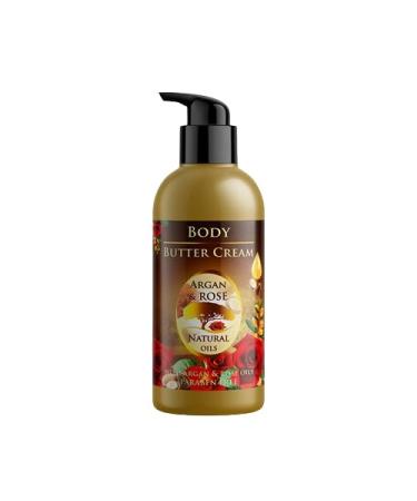 Rose of Bulgaria Bulfresh Body Butter Cream Argan and Rose 300 ml