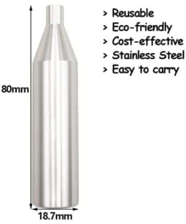 Gurlleu CO2/HPA Conversion Kit | 12g Cartridge Converters | S-TW and RG Thread | 8mm Quick Disconnect - Buy Online on SooperMarket.com