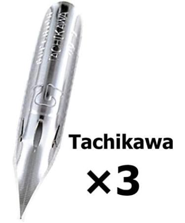 Tachikawa Nikko G Pen Nib 3-Piece Set with Anti Rust Paper - Original Packaging Included - Buy Online on SooperMarket.com