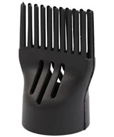 Black Portable 5PCS Hair Dryer Nozzle Replacement Set - Hairdressing Styling Tool for Home & Salon - Buy Online on SooperMarket.com
