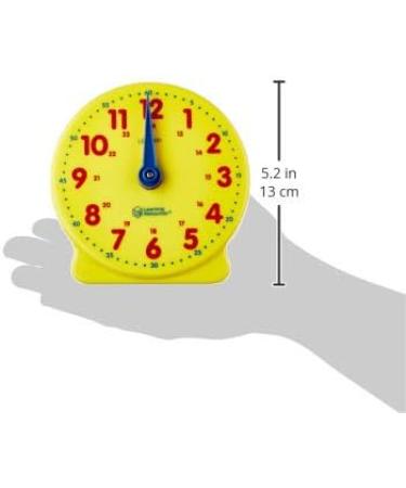 Buy Learning Resources Big Time 24-Hour Student Clock 13 cm International Shipping Available - Buy Online on SooperMarket.com