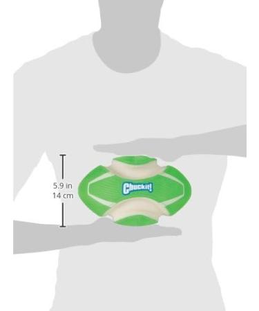 Chuckit! CH32306 Fumble Fetch Max Glow - Small Green/White Fetch Toy | International Shipping Available - Buy Online on SooperMarket.com
