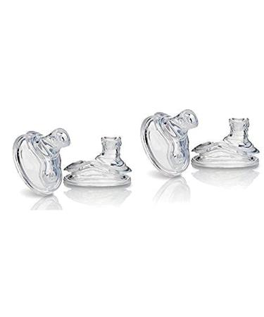 Nuby Super Spout No Spill Replacement Spouts - Clear 4 Count (Pack of 2) - Ideal for Sippy Cups - Buy Online on SooperMarket.com