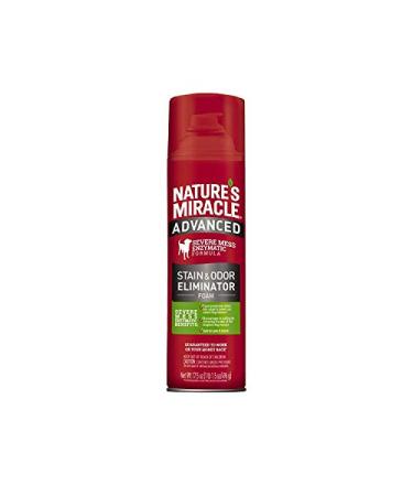 Nature's Miracle Advanced Dog Stain and Odour Foam Aerosol 17.5 oz Nature's Miracle Advanced Stain & Odor Remover - 17.5oz Foam Aerosol 17.5oz (Foam)