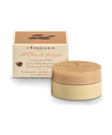 L'Erbolario Argan Oil Cream for Face Anti-Age Intensive Treatment for Mature Skin