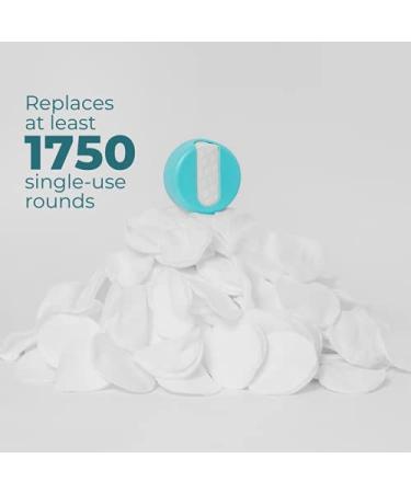 New Lastround Reusable Cotton Pads | Eco-Friendly Washable Sardmasal Pads in Blue | Made in Denmark - Buy Online on SooperMarket.com