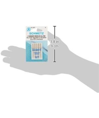 ELX705 Serger Needles - Size 14/90 5/Pkg (2 Pack) - High-Quality Needles for Your Serger - Buy Online on SooperMarket.com