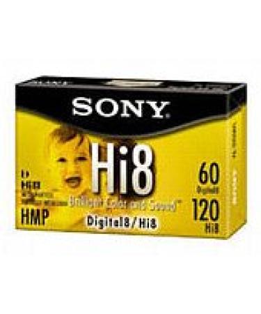 Sony Hi8 Camcorder 8mm Cassettes 120 Minute (3-Pack)