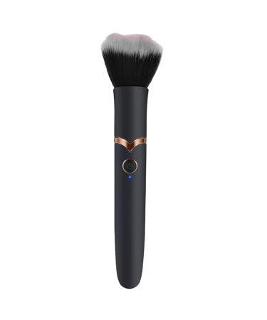 sunree Cosmetics Makeup Blending Brush with 10 Vibration Frequencies for Quick Makeup Electric Makeup Puff Applicator