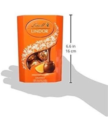 Lindt Lindor Milk Orange 200g - Pack of 2 - Buy Online on SooperMarket.com