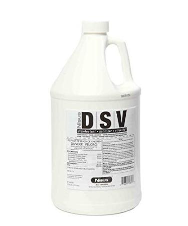 Nisus DSV Disinfectant Sanitizer Virucide Gallon White 128 Fl Oz