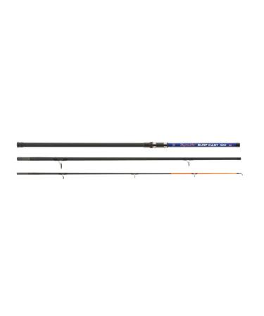 Saenger Skymaster Surf Cast surf rod with a length of 4.20m throwing weight 100-250g 3-part trans. Length 148cm weight 630g