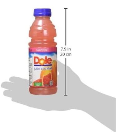 Dole Ruby Red Grapefruit Cocktail 12 Count Grapefruit 450 ml (Pack of 12) - Buy Online on SooperMarket.com