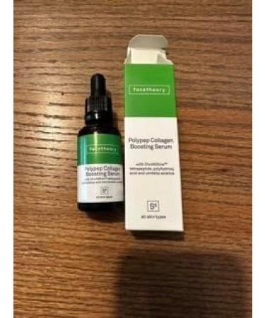 facetheory PolyPep Collagen Boosting Serum S8 - Centella Asiatica Based Face Serum Retinol-Free Face Lift Collagen Peptide Serum Vegan and Cruelty-Free Made in the UK | 30ml - Buy Online on SooperMarket.com